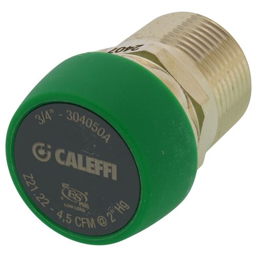 Вакуумный прерыватель Caleffi Ø3/4″ 14 bar 0÷120°C (304050) цена 1875 грн - фотография 2