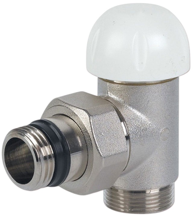 Термостатический клапан Carlo Poletti Top Thermo 1/2" x 3/4" EK, Nickel (V52111Q)