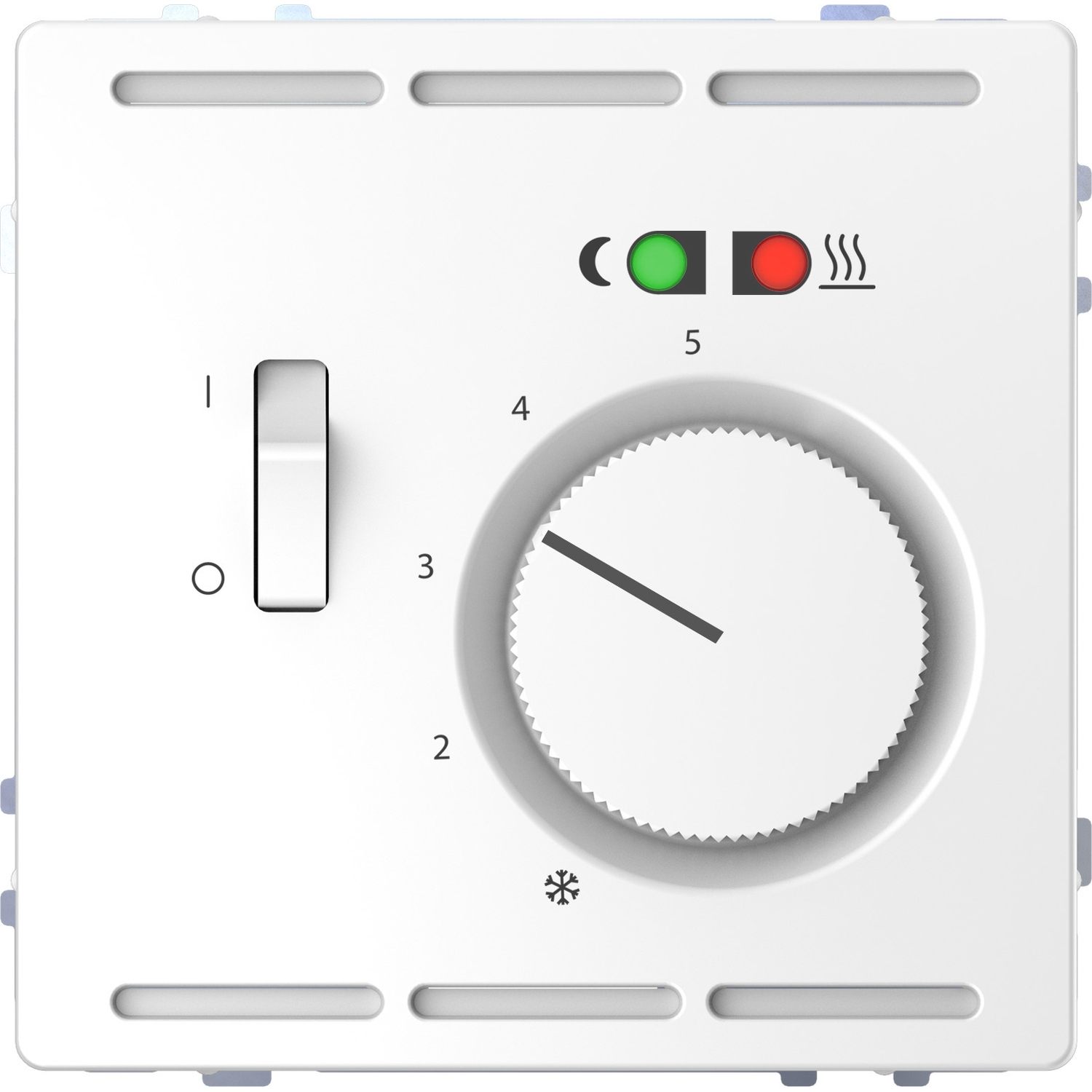 Терморегулятор Schneider Electric Merten System Design, белый (MEG5764-6035)