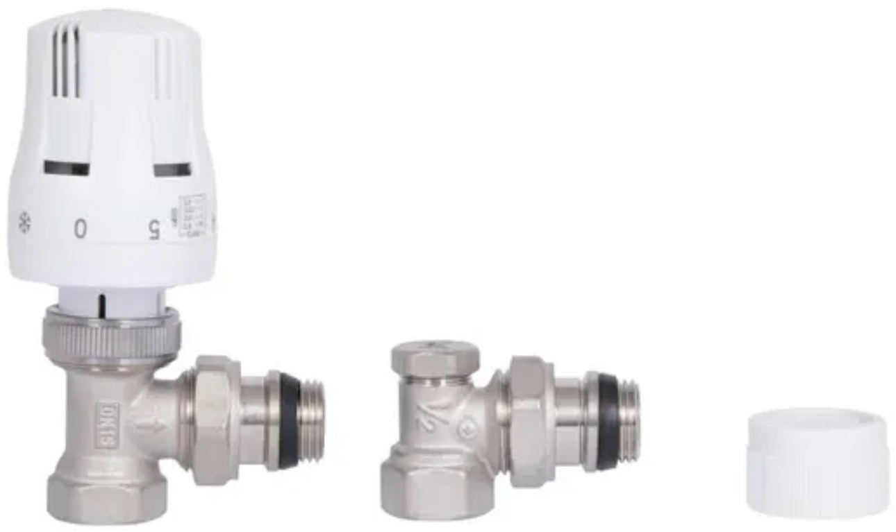 Термостатичний комплект Thermo Alliance Standart 1/2", угловой (TAS352W15) цена 915 грн - фотография 2