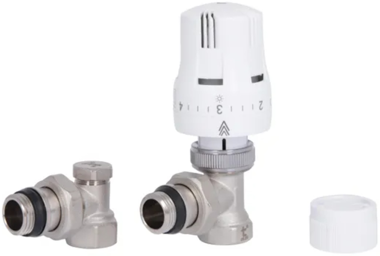 Термостатичний комплект Thermo Alliance Standart 1/2", угловой (TAS352W15)
