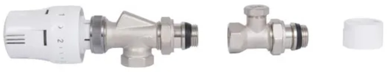 Термостатичний комплект Thermo Alliance Standart 1/2", осевой (TAS354W15) цена 980 грн - фотография 2