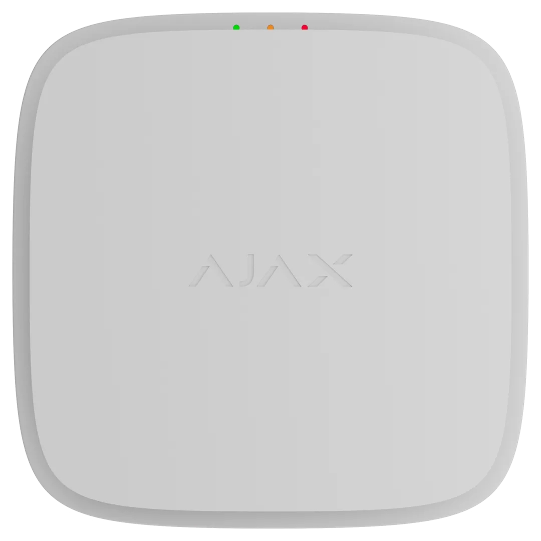 Беспроводной дымовой пожарный извещатель Ajax EN54 FireProtect (Smoke) Jeweller White (00119921)