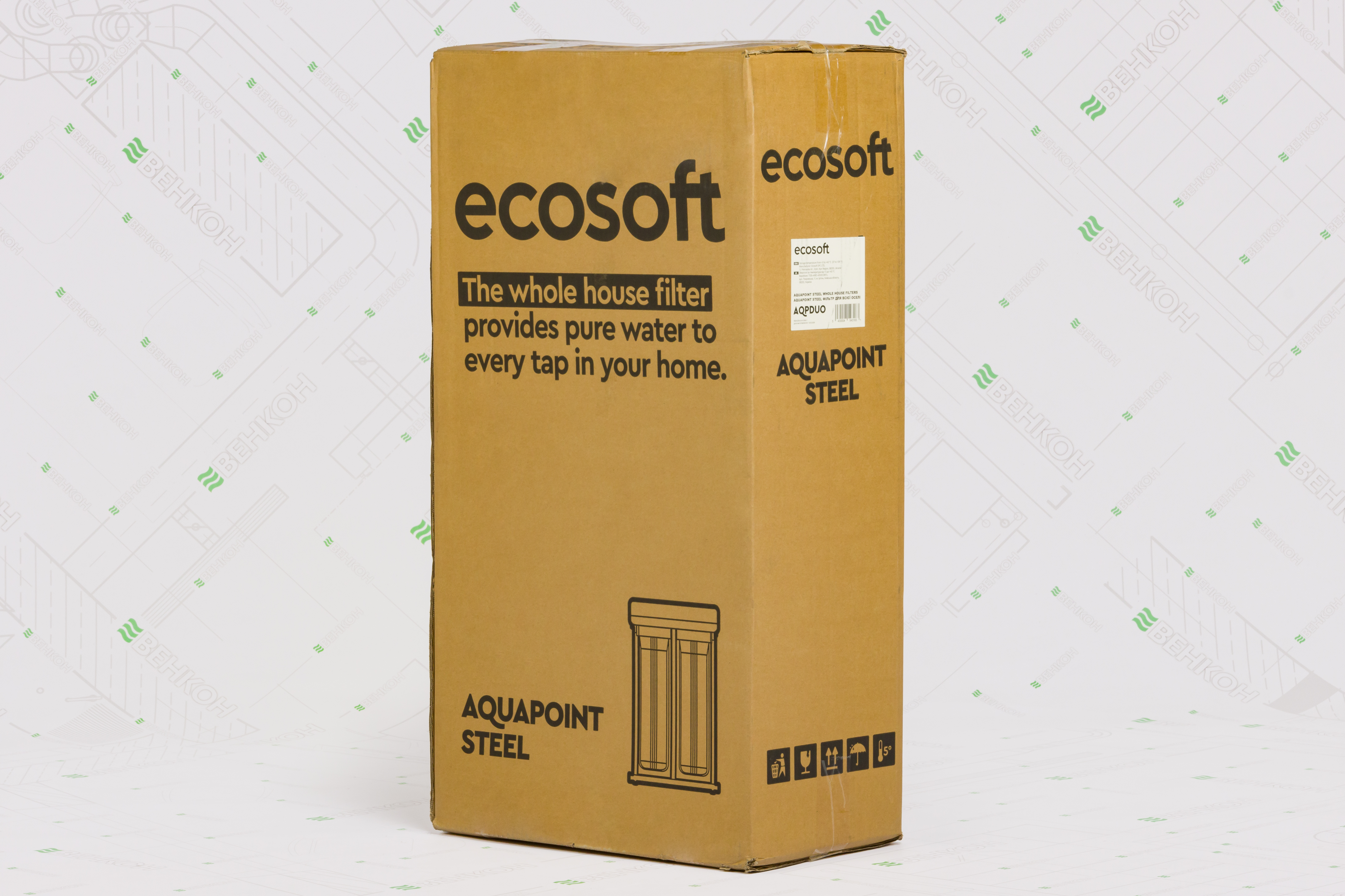 Магистральный фильтр Ecosoft Aquapoint XL Duo (AQPDUO) обзор - фото 11