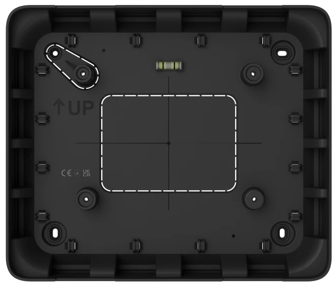 Ajax GlandBox для EN54 Fire Hub Jeweller Black (00125718)