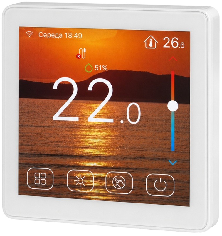 в продаже Термостат Tervix Pro Line WiFi TouchScreen Thermostat (котел), белый (114351) - фото 3