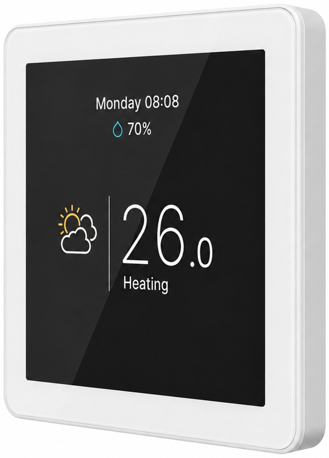 Термостат Tervix Pro Line WiFi TouchScreen Thermostat (котел), белый (114351)