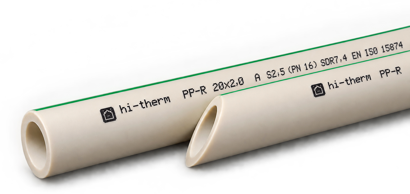 Труба Hi-Therm Classic PP-R PN16 SDR7,4 Ø32x4,4 мм (U10003216) в Києві
