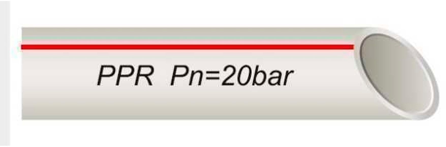 Труба VSplast PP-R/Al/PP-R-Pipe Ø32 Germany STD