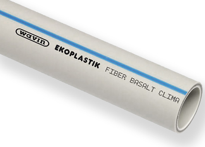 Труба Wavin Ekoplastik Fiber Basalt Clima Ø63x5,8 мм (TTRFBC063TRCT)