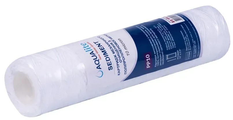 Картридж для фильтра Aqualite PP10 Ø62x250мм 10mcr (AQPP10) цена 88 грн - фотография 2