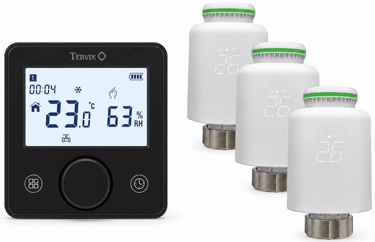 Комплект беспроводной Tervix Pro Line (1+3): Tervix Pro Line ZigBee+RF + Tervix ProLine RF - 3 шт. (119737)