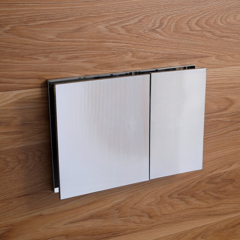в продаже Панель смыва для инсталляции Koer KT-0610-STR-01 240x160x32mm (KR6147) - фото 3