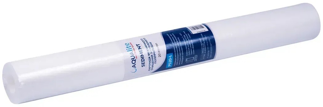 Картридж для фільтра Aqualite PS5-L Ø60x510мм 5mcr 45°C (AQPS5-L) ціна 159 грн - фотографія 2