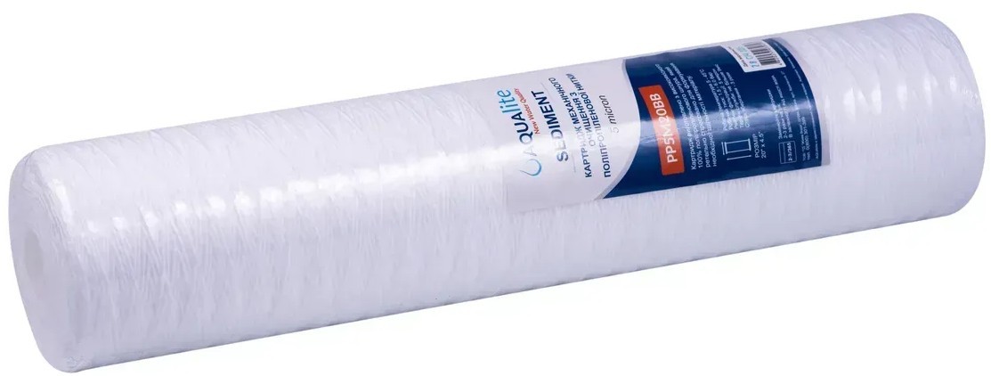 Картридж для фільтра Aqualite PP5M20BB Ø108x506мм 5mcr 45°C (AQPP5M20BB) ціна 745 грн - фотографія 2