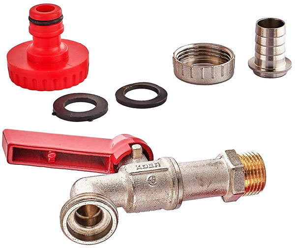 Кульовий кран Koer KR.266-15 - 1/2" (KR6492) ціна 293 грн - фотографія 2