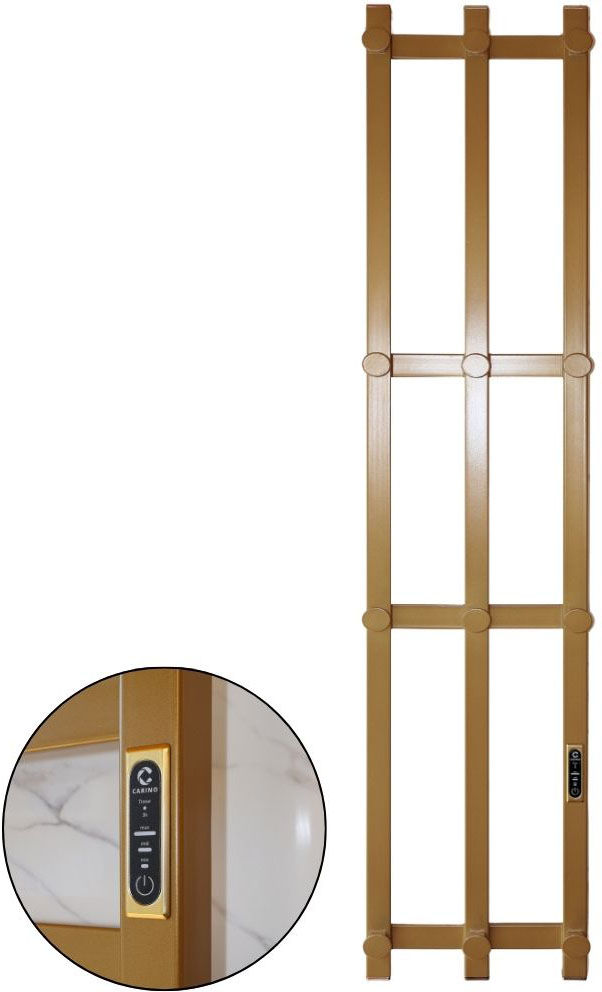 Полотенцесушитель Carino Giacomo 1190x270 Gold (G7937Gold)