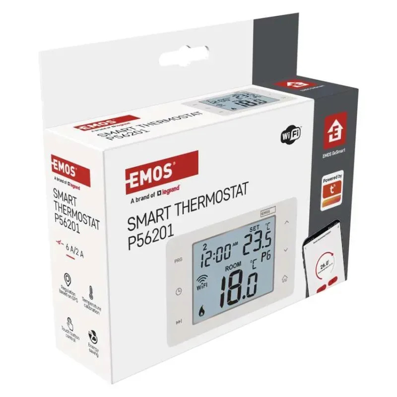 Термостат Emos P56201 WiFi огляд - фото 11