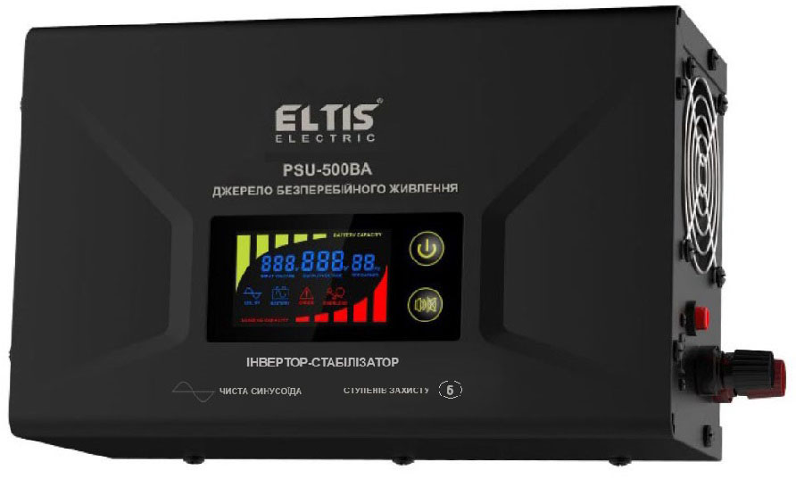 Источник бесперебойного питания Eltis Electric Electric PSU- 500BA