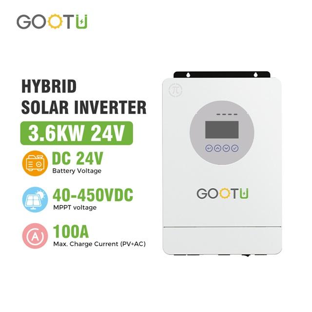GOOTU 24V 220V 3,6 KW солнечный с Wi-Fi в магазине в Киеве - фото 10