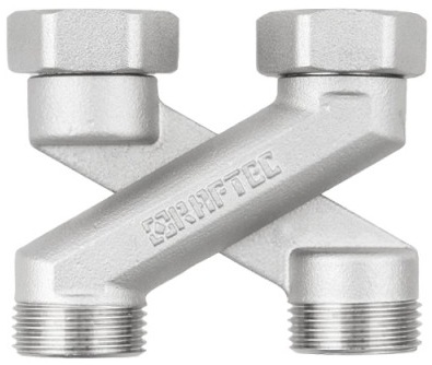 в продаже Узел нижнего подключения Raftec 1/2" x 3/4", перекрестный (HRKX 11) - фото 3