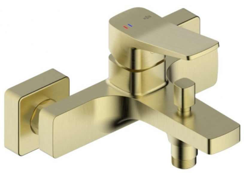 Смеситель для ванны KFA Armatura Malaga Brushed Light Gold 4524-010-31