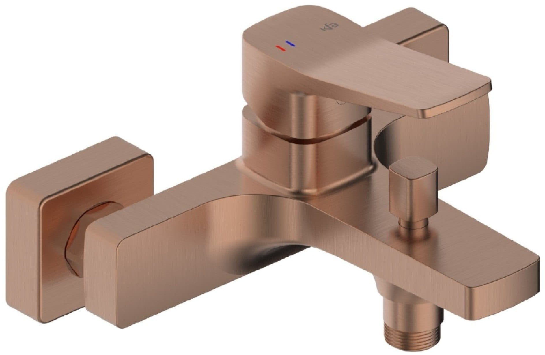 Смеситель для ванны KFA Armatura Malaga Brushed Rose Gold 4524-010-34