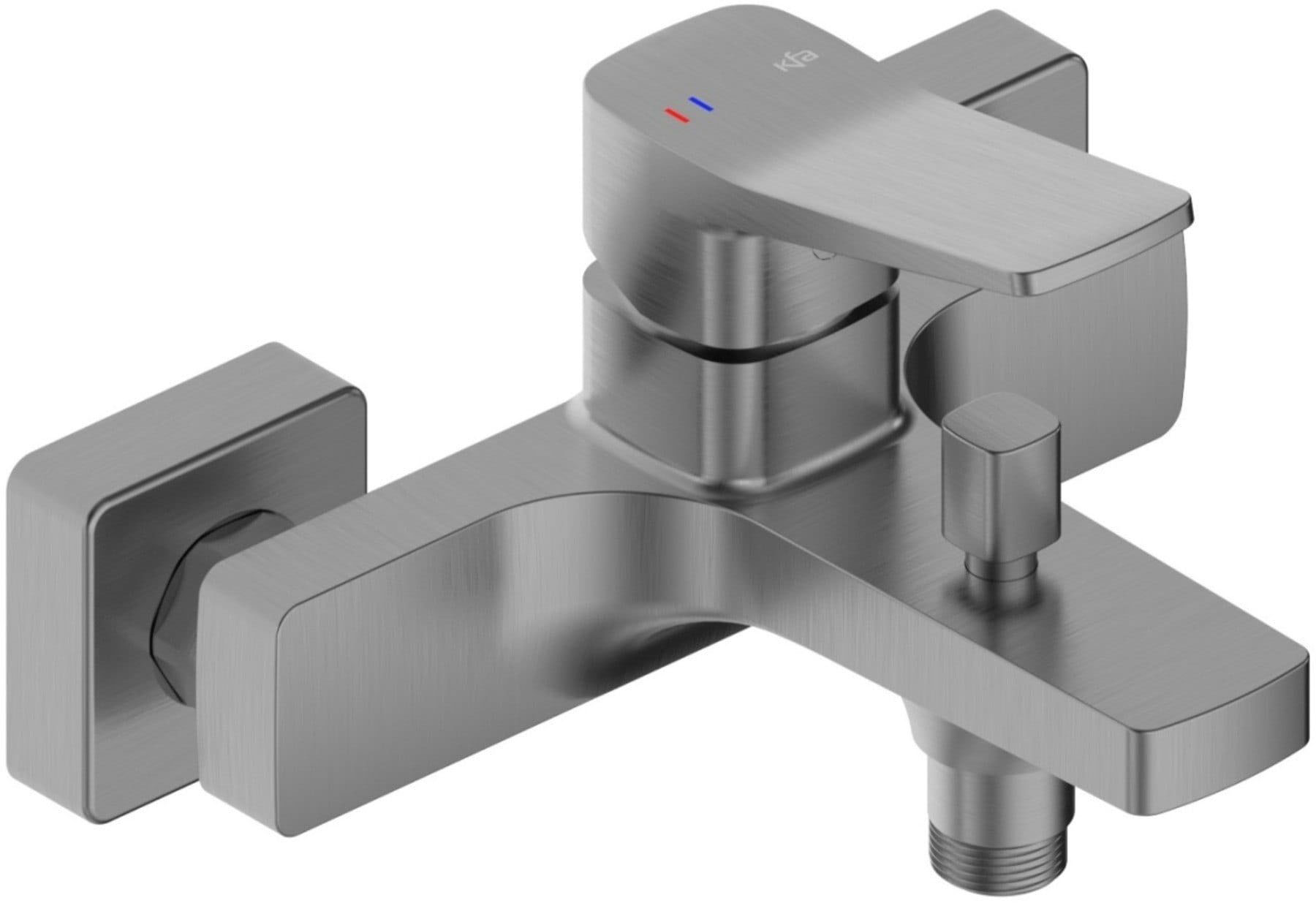 Смеситель для ванны KFA Armatura Malaga Gun Metal Grey 4524-010-61