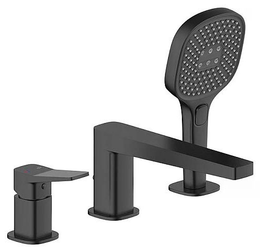 Смеситель для ванны KFA Armatura Malaga Black 4525-210-81