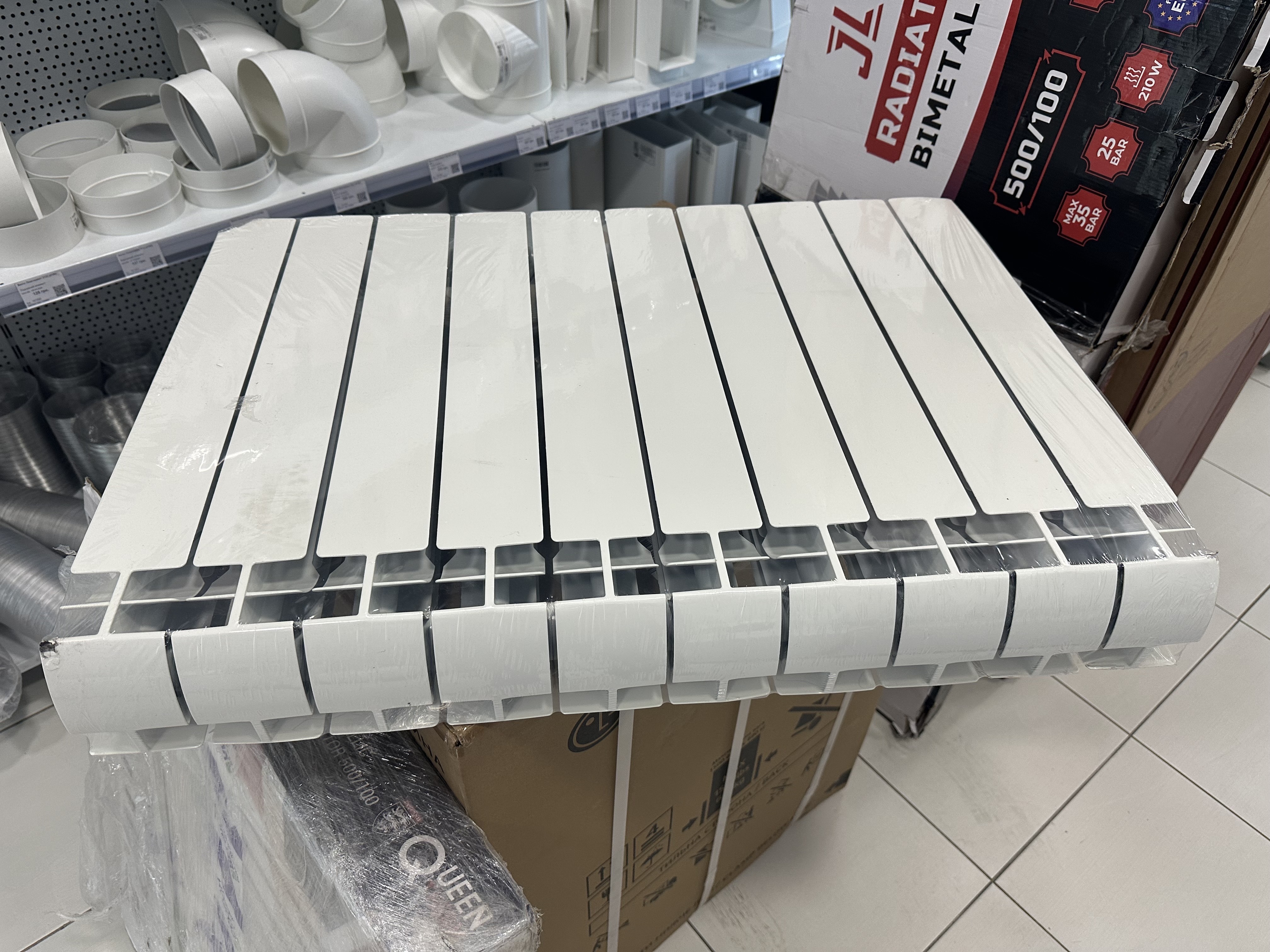 Радиатор для отопления JL Premium 500/100 (12 секций) Уценка отзывы - изображения 5