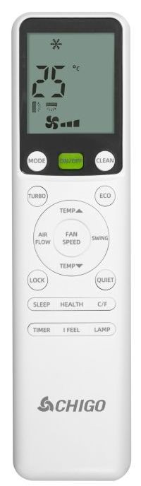 Кондиціонер спліт-система Chigo Gloria 302H CS-25V3G-G3A02A-H DC WI-FI Heat Pump відгуки - зображення 5