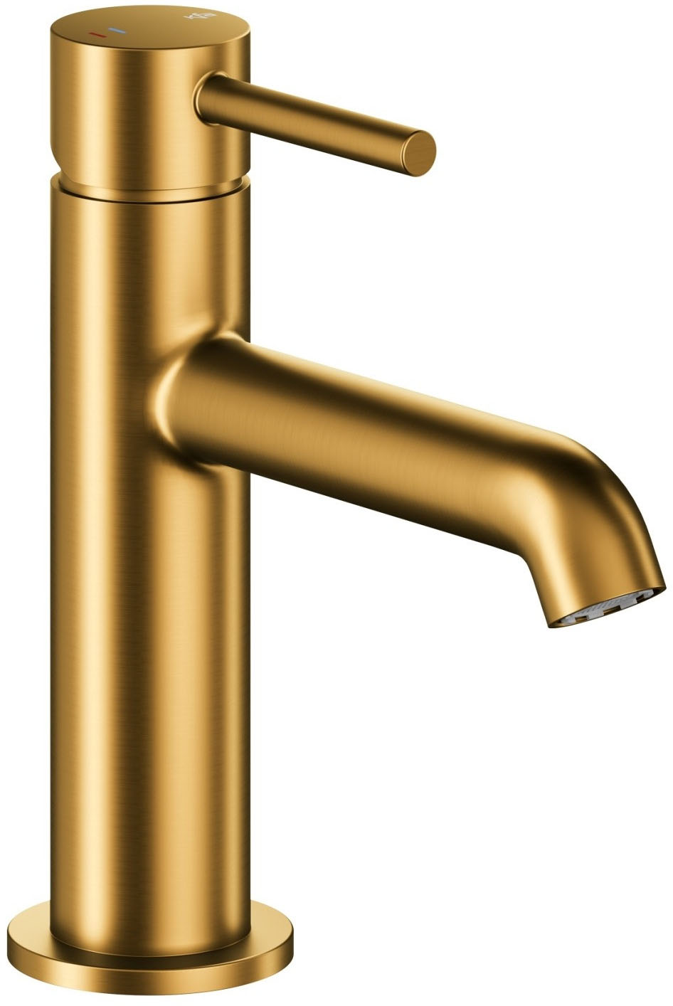 Смеситель для умывальника KFA Armatura Moza Mini PVD Brushed Gold 5032-835-31