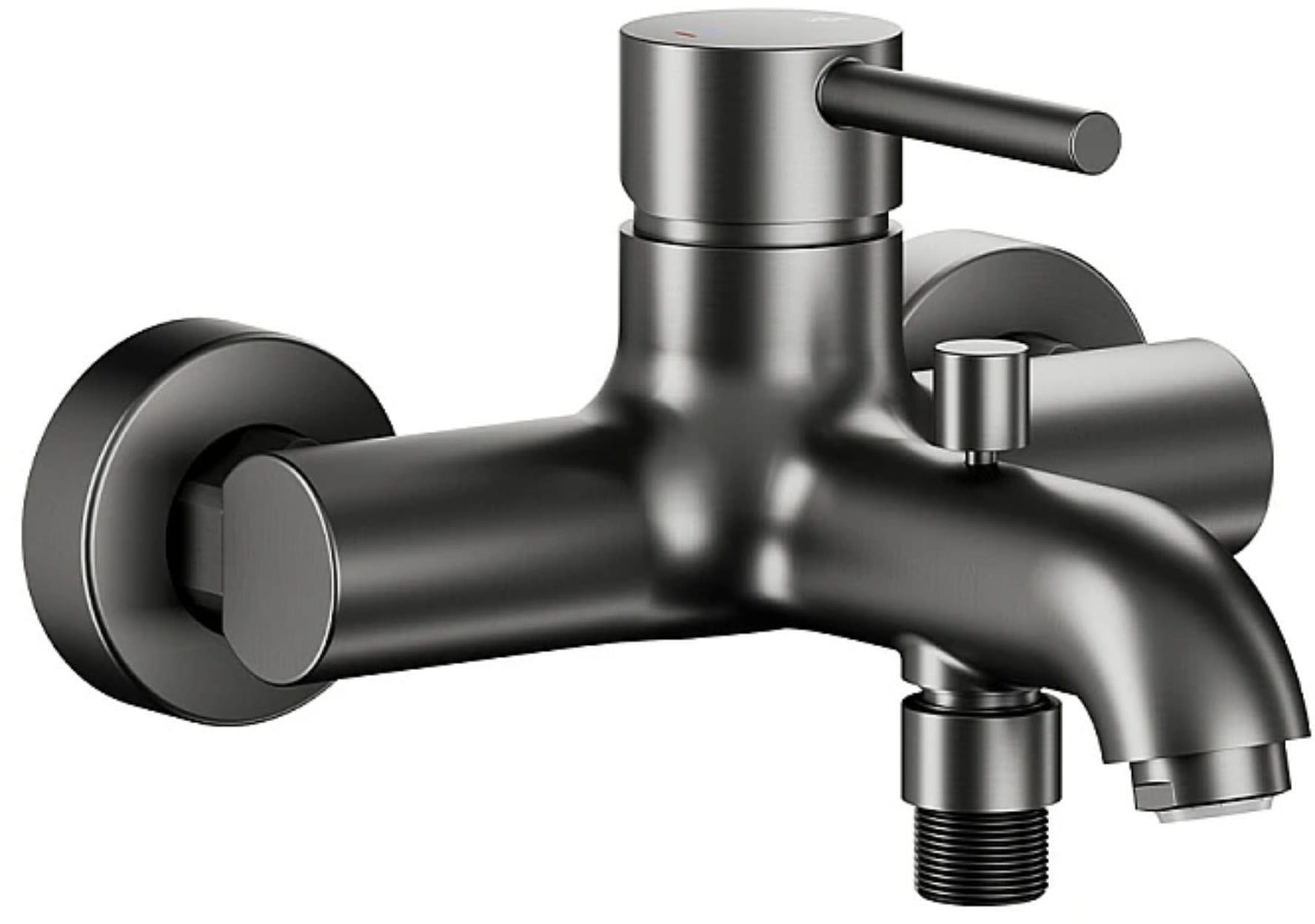 Смеситель для ванны KFA Armatura Moza Gun Metal 5034-010-61