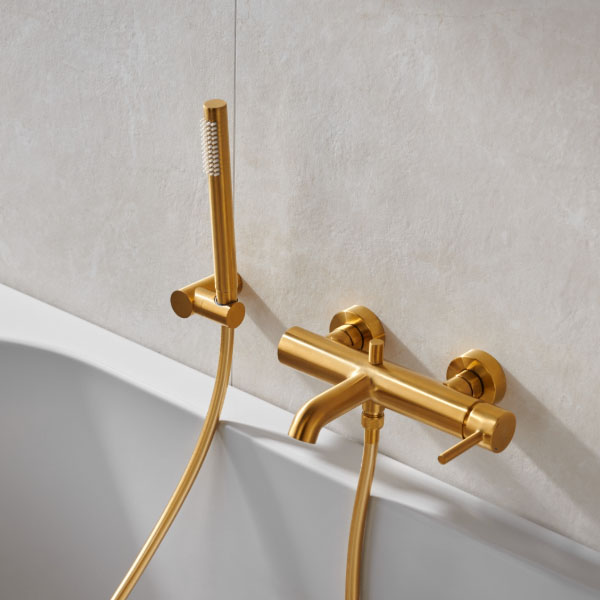 в продаже Смеситель для ванны KFA Armatura Moza Gold 5034-520-31 - фото 3