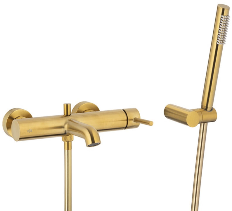 Смеситель для ванны KFA Armatura Moza Gold 5034-520-31