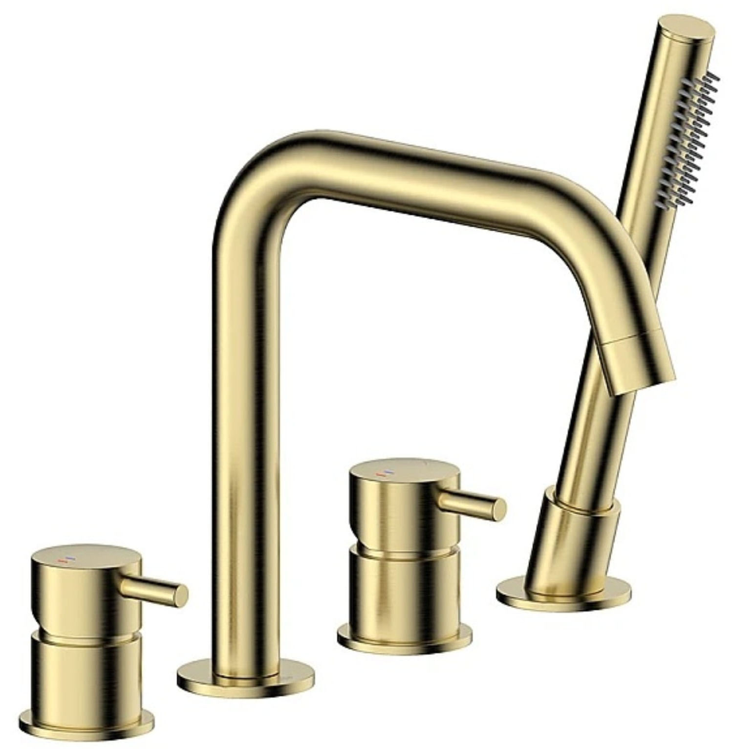 Смеситель для ванны KFA Armatura Moza Brushed Gold 5035-210-31