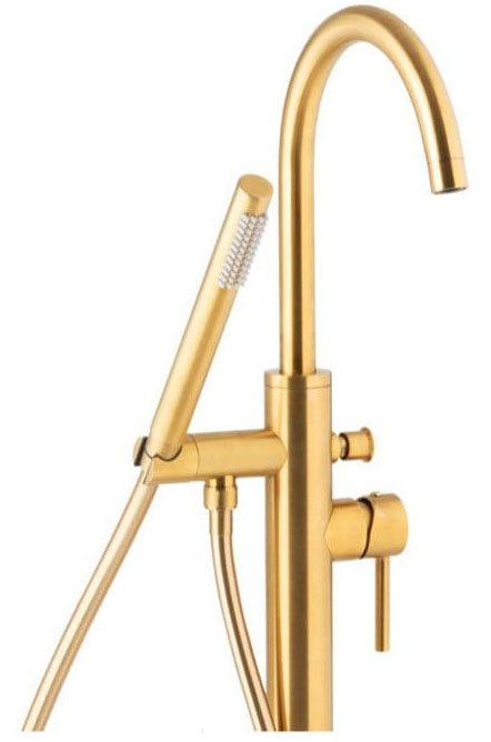 Смеситель для ванны KFA Armatura Moza Gold 5035-510-31 цена 59896 грн - фотография 2