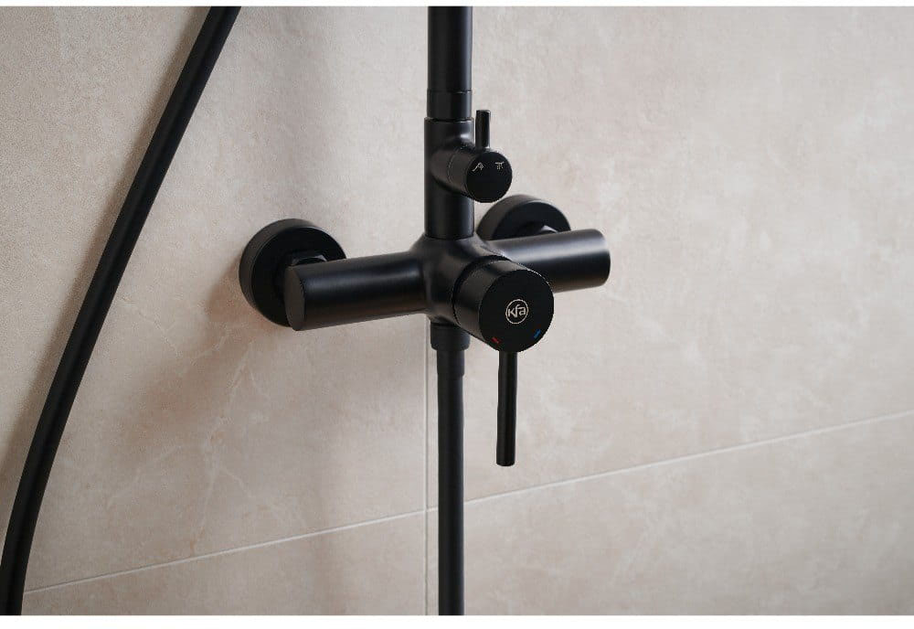 в продаже Душевая система KFA Armatura Moza Black 5036-910-81 - фото 3