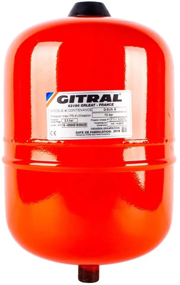 Расширительный бак Gitral G-Sun 8 (11A2000805) в интернет-магазине, главное фото