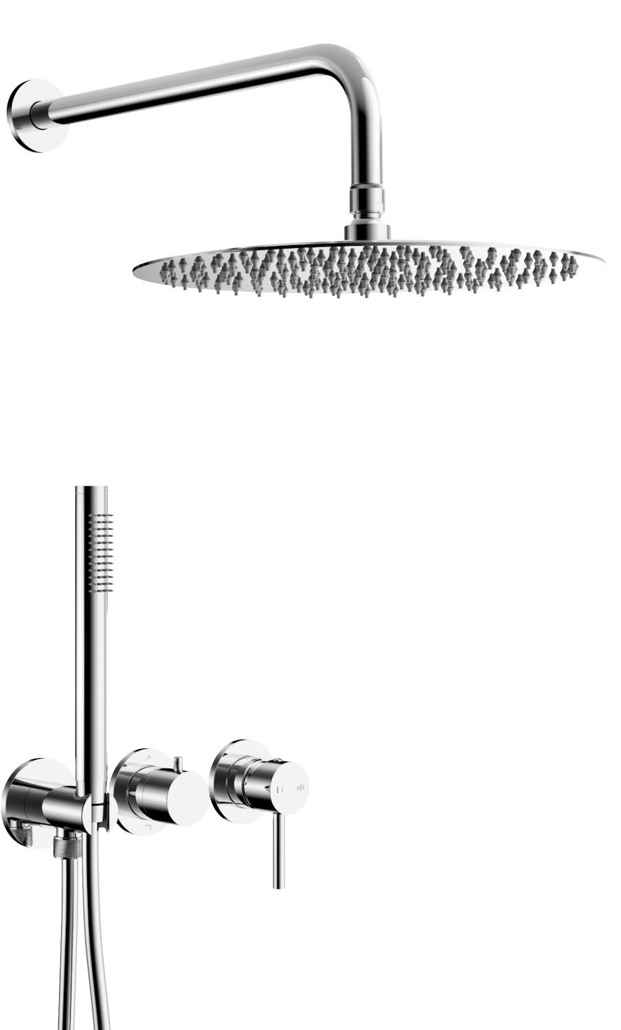 Душевая система KFA Armatura Moza Chrome 5039-511-00
