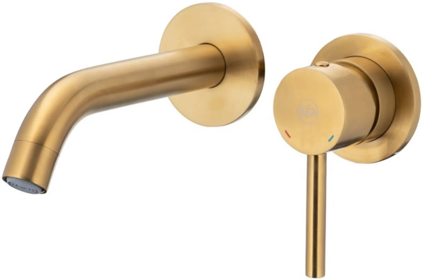 Змішувач для умивальника KFA Armatura Moza PVD Brushed Gold 5039-810-31