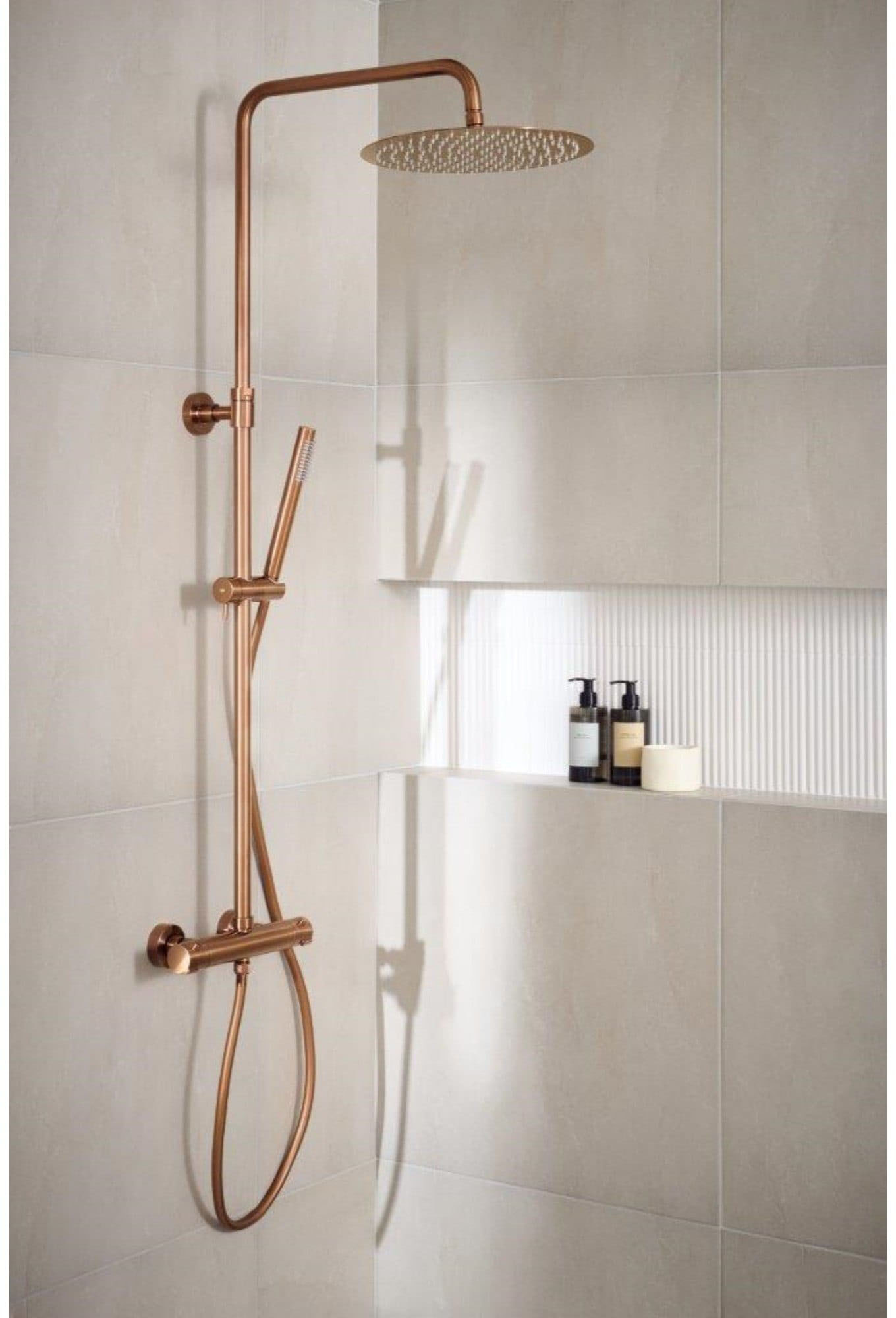 Душевая система KFA Armatura Moza Brushed Rose Gold 5736-920-34 отзывы - изображения 5