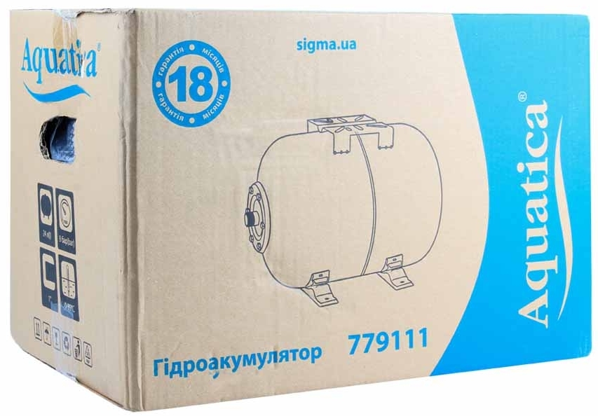 Гидроаккумулятор Aquatica 24л (779111) характеристики - фотография 7