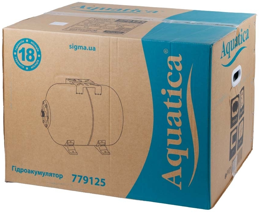 Гидроаккумулятор Aquatica 100л (779125) инструкция - изображение 6
