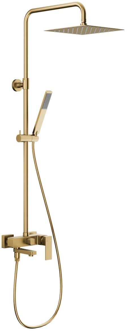 Душевая система KFA Armatura Logon PVD Brushed Light Gold 5136-925-39