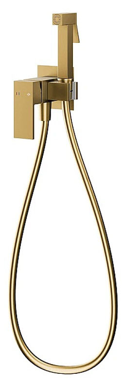 Смеситель для биде KFA Armatura Logon PVD Brushed Light Gold 5139-512-39