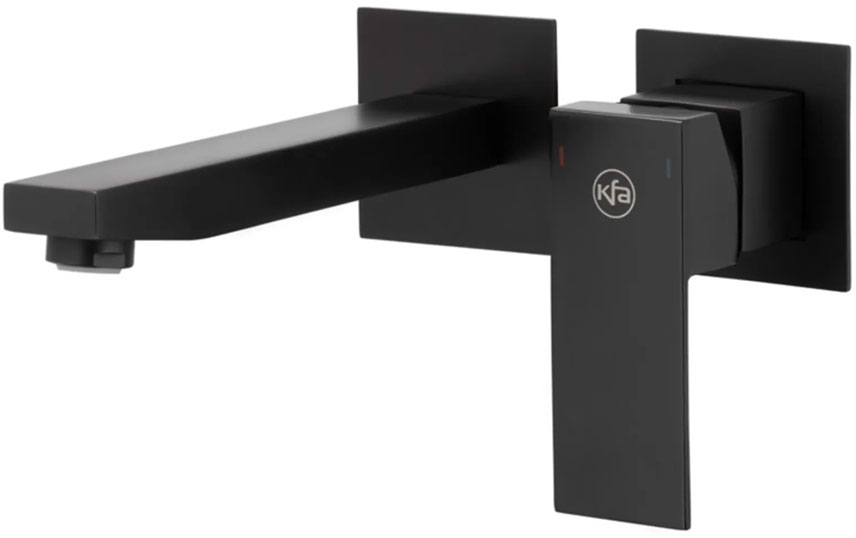 Смеситель для умывальника KFA Armatura Logon Black 5139-810-81