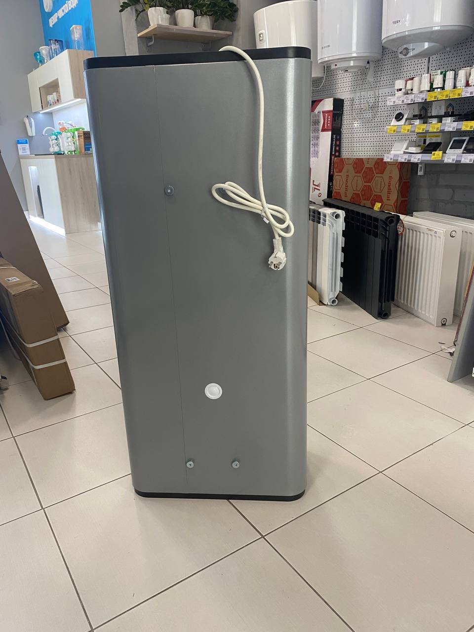 в продажу Водонагрівач Atlantic Vertigo Steatite WI-FI 80 ES-MP0652F220-S WD (2250W) silver Уцінка - фото 3
