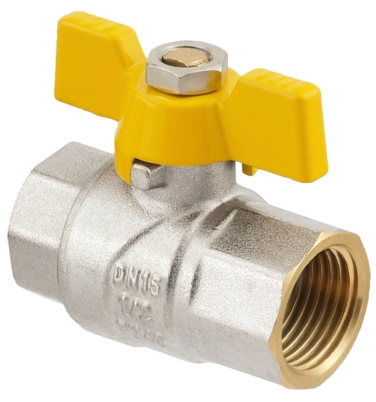 Кран шаровой Raftec Yellow 1/2" (GRB1) цена 316 грн - фотография 2