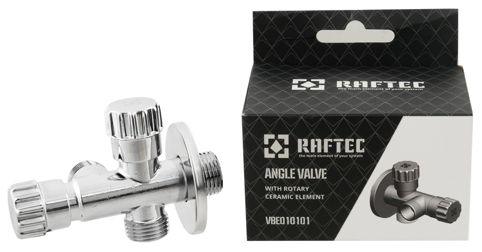 Кран вентильний Raftec Silver 1/2"x1/2"x3/4" (VBE010102) отзывы - изображения 5
